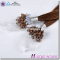 Alibaba Wholesale Remy Hight Grade Hair 2g micro anillo extensiones de cabello en bucle